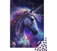 500 Piece Cute Pony Creative Square Jigsaw Puzzles for Adults & Wooden Puzzles Stress Relief Puzzle Games And Unique 500pcs (52x38cm)