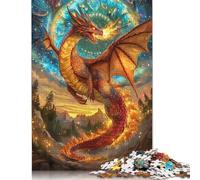 500 Piece Cute Toddler Dragon Jigsaw Puzzlesfor Adults Puzzle Jigsaws for Adults Unique Home Decor And Gifts 500pcs (52x38cm)