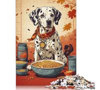 500 Piece Dalmatian Dog Jigsaw Puzzle for Adult Teenagers Puzzles for Adults Puzzles Educational Game for Adult Teenagers 500pcs (52x38cm)