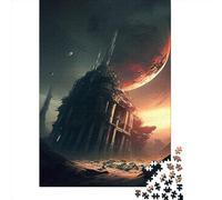 500 Piece Doom_Day Square Puzzle for Adults, Wooden Puzzles Puzzle Hands-on Game 500pcs (52x38cm)