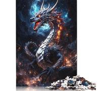 500 Piece 'Dragon Lair Square Puzzle for Adults, Wooden Puzzles Puzzle Hands-on Game 500pcs (52x38cm)