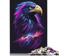 500 Piece Eagle Cosmic Jigsaw Puzzles for Adults Teenagers Puzzles for Adults & Teenager Brain Teaser Puzzle 500pcs (52x38cm)