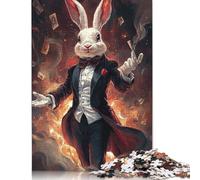 500 Piece Easter Cute Bunny Jigsaw Puzzlesfor Adults Puzzle Jigsaws for Adults Unique Home Decor And Gifts 500pcs (52x38cm)