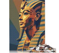 500 Piece 'Egyptian Pharaoh Jigsaw Puzzles for Adult Teenagers Puzzles for Adults & Teenager Family Fun Jigsaws Puzzles 500pcs (52x38cm)