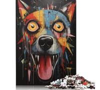 500 Piece Epic Acrylic Dog Jigsaws for Adults Puzzles Wooden Puzzles Family Game for Adults And Teenagers 500pcs (52x38cm)