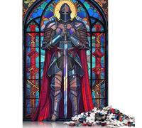 500 Piece Epic Knight Hero Geek Jigsaw Puzzlesfor Adults Puzzle Jigsaws for Adults Unique Home Decor And Gifts 500pcs (52x38cm)