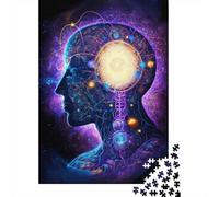 500 Piece Esoteric Zen Universe Creative Square Jigsaw Puzzles for Adults And Wooden Puzzles Educational Game for Adult 500pcs (52x38cm)