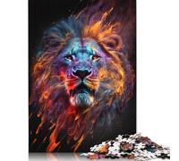 500 Piece Fantasy Piranha Glowing Adult Puzzles Puzzles for Adults & Teenager Family Entertainment Toys 500pcs (52x38cm)