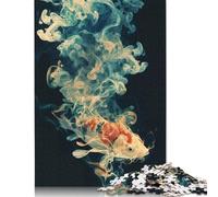 500 Piece for Adults Koi Wisp Jigsaw Puzzles for Adults, Wooden Puzzles Best Gift for Friends And Family 500pcs (52x38cm)