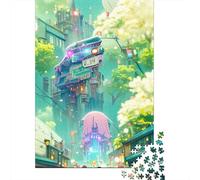 500 Piece for Adults Morning Walk Jigsaw Puzzles for Adults, Wooden Puzzles Best Gift for Friends And Family 500pcs (52x38cm)