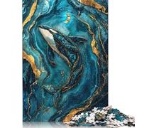 500 Piece for Adults Mystic Currents Kintsugi Art Jigsaw Puzzles for Adults, Wooden Puzzles Best Gift for Friends And Family 500pcs (52x38cm)