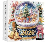 500 Piece For CRYSTAL Ball Puzzle for Creative DIY Fans, Featuring Bright Patterns and Smooth Fitting Pieces, Completed Size 50x50cm (Style B)
