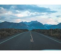 500 Piece Fun Jigsaw Puzzles for Adults - Mountains road journey 52x38cm