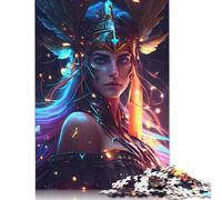 500 Piece Gorgeous Athena Jigsaw Puzzles for Adults Learning Educational Toys Family Games Birthday Gifts 500pcs (52x38cm)