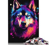 500 Piece Gorilla Poster Jigsaw Wooden Puzzle Jigsaws for Adults Home Decoration Puzzle Toys 500pcs (52x38cm)