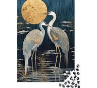 500 Piece Graceful Dance Square Puzzles for Adults, Wooden Puzzles Toy Wall Decor 500pcs (52x38cm)