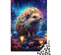 500 Piece Hedgehog Square Puzzles for Adults And Wooden Puzzles Family Activity 500pcs (52x38cm)
