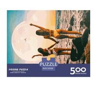 500 Piece Here We Are Puzzles for Adults Wooden Puzzles Educational Game for Children As A 500pcs (52x38cm)