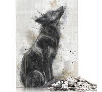 500 Piece Howling Essence Jigsaw Puzzlesfor Adults Teenagers Puzzle Adult Jigsaw Puzzle for Adults Puzzle Gifts 500pcs (52x38cm)