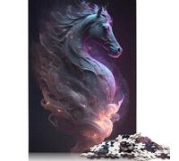 500 Piece Infinite Unicorn Puzzles for Wooden Puzzles Educational Game for Adult 500pcs (52x38cm)