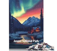 500 Piece Jasper National Park Puzzles for Adults & Wooden Puzzles Educational Puzzle Family Game 500pcs (52x38cm)