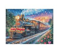 500 Piece Jigsaw Puzzle for Adults Bichon Frise Desk 500 PCS 52×38cm Summer Holiday Activity Great for Vacation Travel Home Leisure Relaxing Hobby Time Gift