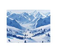 500 Piece Jigsaw Puzzle for Adults Challenging Puzzles for Game Nights Beautiful Landscape Wooden Puzzle Personalized Custom Wood Puzzles for Family Picturepuzzle Finished Size 20.4"x15"