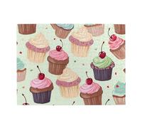 500 Piece Jigsaw Puzzle for Adults Challenging Puzzles for Game Nights Cupcake Wooden Puzzle Personalized Custom Wood Puzzles for Family Picturepuzzle Finished Size 20.4"x15"