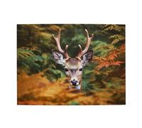 500 Piece Jigsaw Puzzle for Adults Challenging Puzzles for Game Nights Deer Among Thick Leaves Wooden Puzzle Personalized Custom Wood Puzzles for Family Picturepuzzle Finished Size 20.4"x15"