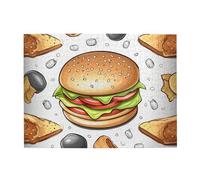 500 Piece Jigsaw Puzzle for Adults Challenging Puzzles for Game Nights Fast Food Wooden Puzzle Personalized Custom Wood Puzzles for Family Picturepuzzle Finished Size 20.4"x15"