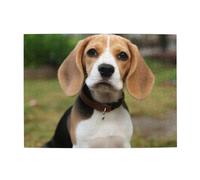 500 Piece Jigsaw Puzzle for Adults Challenging Puzzles for Game Nights Lovely Dog â€‹Beagl Wooden Puzzle Personalized Custom Wood Puzzles for Family Picturepuzzle Finished Size 20.4"x15"