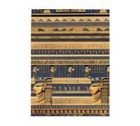 500 Piece Jigsaw Puzzle for Adults Challenging Puzzles for Game Nights Wooden Puzzle Personalized Custom Woodpuzzles for Family Egyptian Pharaonic Frescoes Picture Puzzles Finished Size 20.4"x15"