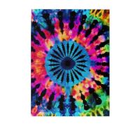 500 Piece Jigsaw Puzzle for Adults Challenging Puzzles for Game Nights Wooden Puzzle Personalized Custom Woodpuzzles for Family Exotic Tribe Tie Dye Style Picture Puzzles Finished Size 20.4"x15"