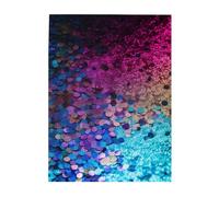 500 Piece Jigsaw Puzzle for Adults Challenging Puzzles for Game Nights Wooden Puzzle Personalized Custom Woodpuzzles for Family Glitter Sequin Spot Picture Puzzles Finished Size 20.4"x15"