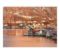 500 Piece Jigsaw Puzzle for Adults & Kids-City,buildings,rocks 52x38cm