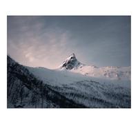 500 Piece Jigsaw Puzzle for Adults & Kids-Mountain,Peak,Road,Snowy 52x38cm