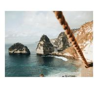 500 Piece Jigsaw Puzzle for Adults & Kids-Ocean,Shore,Rocks,Beach,Ropes,View 52x38cm