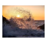 500 Piece Jigsaw Puzzle for Adults & Kids-Sea,Splashes,Foam,Twilight 52x38cm