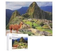 500 Piece Jigsaw Puzzle for Adults, Lost Inca City Machu Picchu's Majesty