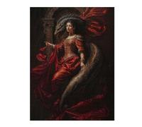 500 Piece Jigsaw Puzzle for Adults, Queen of the Midnight Goddess Lilith