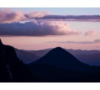 500 Piece Jigsaw Puzzle for Adults-Relax Puzzles Games - Mountains twilight landscape 52x38cm