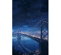 500 Piece Jigsaw Puzzle for Adults Starry Sky Bridge, Fun Challenges, Puzzle Game, Perfect for Relaxation, Puzzles for Adults 500 Pieces