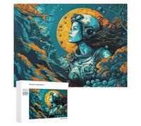 500 Piece Jigsaw Puzzle for Adults, Underwater Odyssey A Diver's Journey