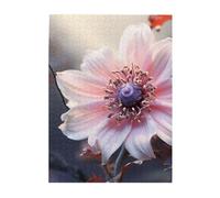 500 Piece Jigsaw Puzzle for Adults Wooden Challenging Puzzle Custom Personalized Flower Blossom Picture Puzzle for Game Nights Family Wood Puzzle Finished Size 20.4"x15"