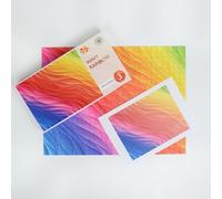 500 Piece Jigsaw Puzzle - Impuzzible - 50cm x 38cm - Hardest Jigsaw Puzzle For Adults And Teens, Funny Gift, Challenging Puzzle (Wavy Rainbow)
