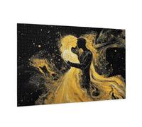 500 Piece Jigsaw Puzzle Lovers Jigsaw Puzzles for Adults Love Impossible Puzzle Challenging High Difficulty Family Activity with Gift Box Packaging, Great Gift Idea for Family Friends 52x38 CM -964y