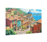 500 Piece Jigsaw Puzzle Rome Jigsaw Puzzles for Adults Landscape Impossible Puzzle Challenging High Difficulty Family Activity with Gift Box Packaging, Great Gift Idea for Family Friends 52x38CM -830y