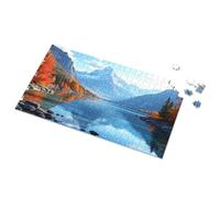 500 Piece Jigsaw Puzzles Autumn Reflections In The Mountains Picture Puzzle 1500 Piece Puzzle Toddlers Toys(1000PCS)