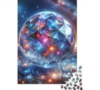 500 Piece Jigsaw Puzzles Blue Diamond Wooden Puzzles Educational Toys 500pcs (52x38cm)