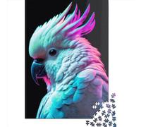 500 Piece Jigsaw Puzzles Cockatoo Wooden Puzzles Educational Toys 500pcs (52x38cm)